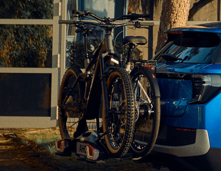 Thule®* Portabici posteriore Coach 274,per 2 bici,inclinabile e pieghevole