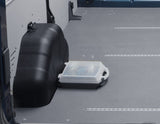 Originale Ford Transit/Transit Custom Cargo Securing Pack in una scatola blu e bianca semitrasparente