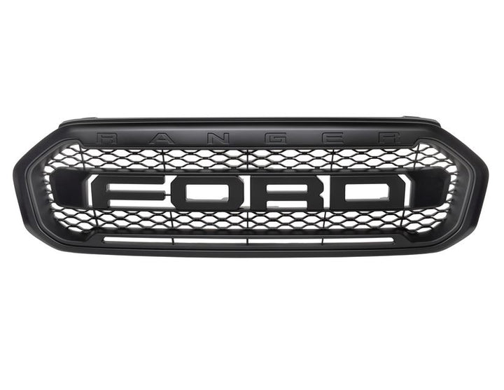 Ranger Griglia radiatore nera, con scritta Ford 02/2019 –