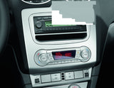 Originale Ford Focus 01/2008-12/2010 Alloggiamento per sistemi audio DIN Argento