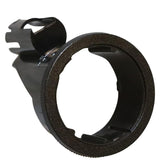 Anello luminoso accendisigari 24 mm nero con posacenere 2015+