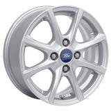 Originale Ford Fiesta/Fiesta Van Cerchi in lega 15" a 10 razze,Sparkle Silver