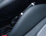 Originale Ford Ka Cuffia freno a mano Nero con anelli cromati opachi