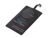ACV* RICEVITORE DI RICARICA INBAY QI UNIVERSALE, CON CONNETTORE MICRO-USB DA 2,0 COLORE NERO