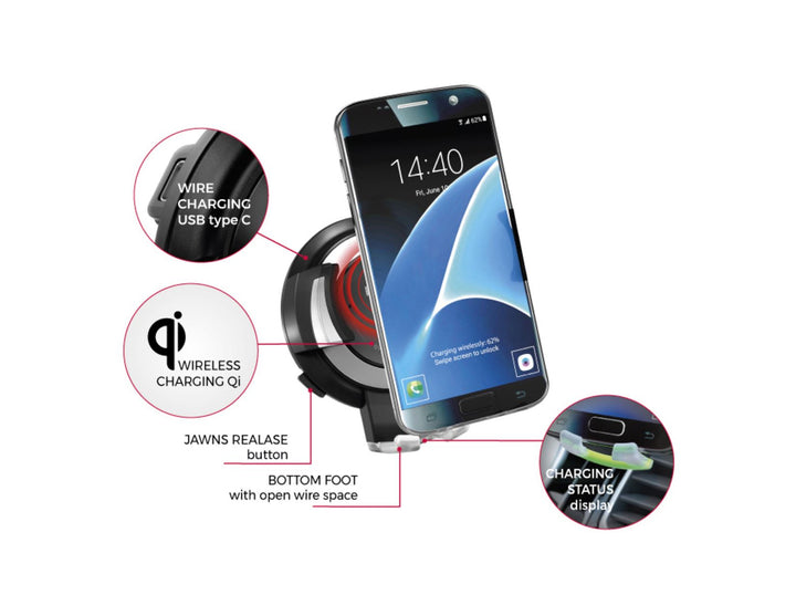 BURY* SISTEMA POWERMOUNT POWERCHARGE QI