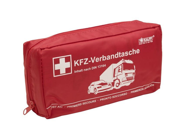 Kalff* Kit pronto soccorso borsa in nylon rosso,Nano