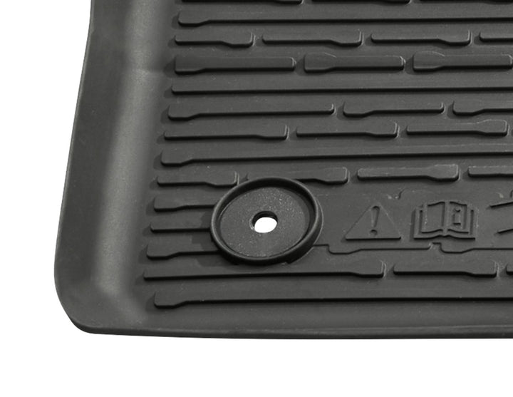 AUTO-STYLE Tappetini in Gomma Compatibile con Ford Mustang GT 2015- (4 Pezzi + Sistema di Fissaggio AUTO-STYLE Tappetini in Gomma Compatibile con Ford Mustang GT 2015- (4 Pezzi + Sistema di Fissaggio