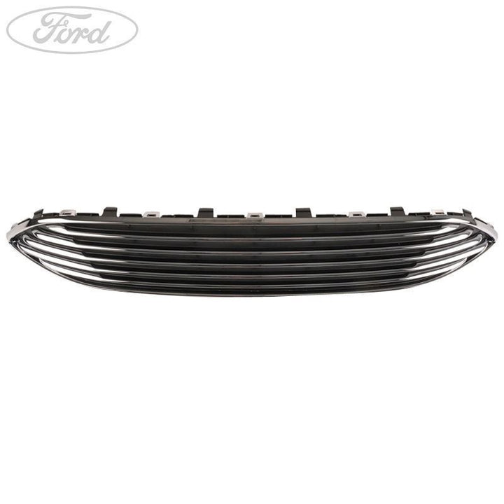 Originale Ford C-Max Griglia Superiore Radiatore Rete Nera Bordo Cromato 2014889
