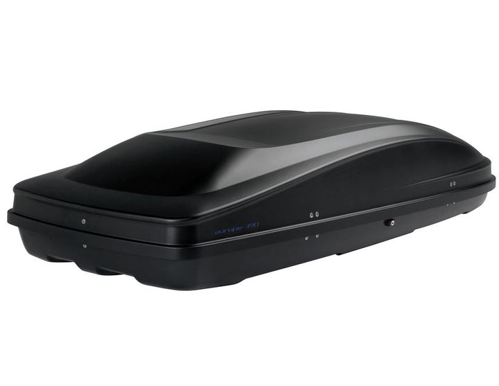 G3* BOX DA TETTO ELEGANCE EUROPE 390, NERO OPACO GOFFRATO
