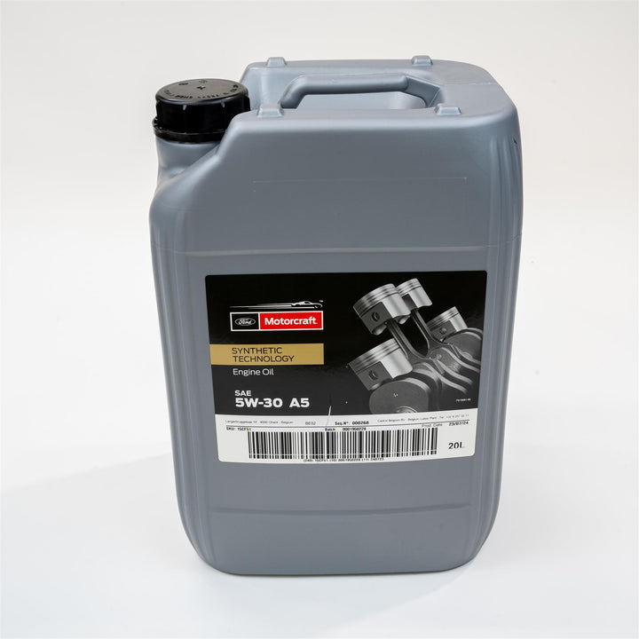 Olio motore Ford Motorcraft A5 5W-30 completamente sintetico 20L L15CF51