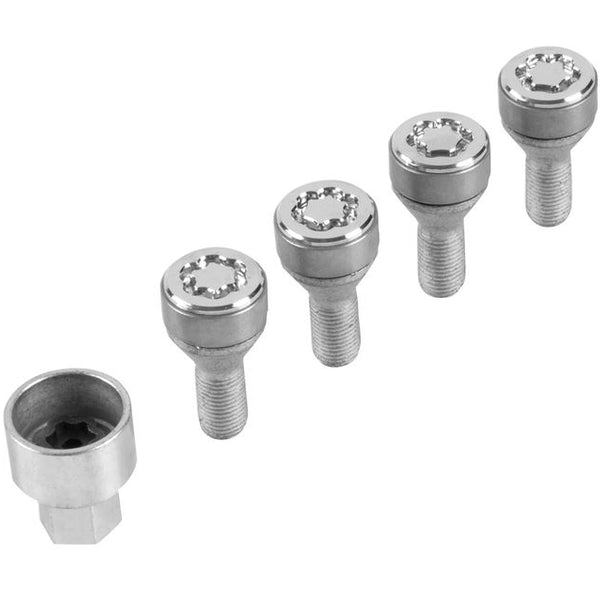 Bulloni Antifurto Cerchi In Lega Per Mazda 2 Hybrid Dal 2022 - Kit CLICK & GO Con 4 Perni + 2 Chiavi - Modello 382 - Foto 2