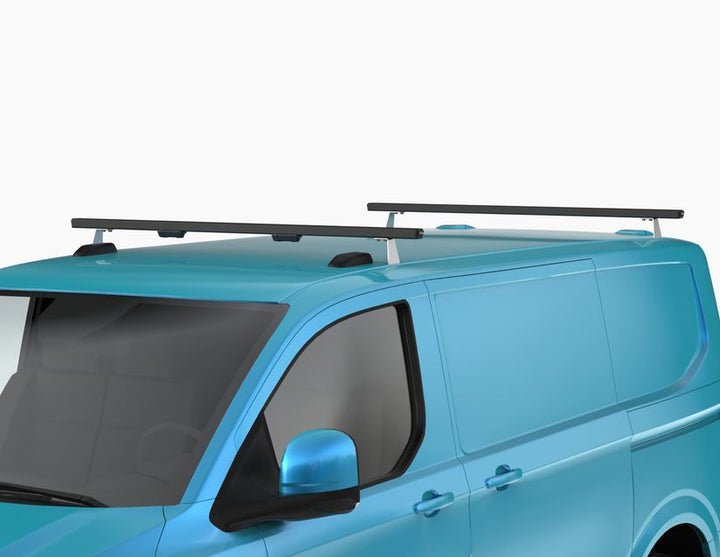 Ford Tourneo/Transit Custom® Q-Top® (Q-Tech)* Portapacchi base da tetto con set di 2 barre trasversali da tetto