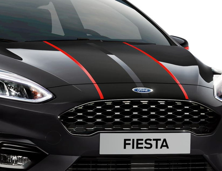 Originale Ford Fiesta dal 07/2017 Strisce decorative per cofano