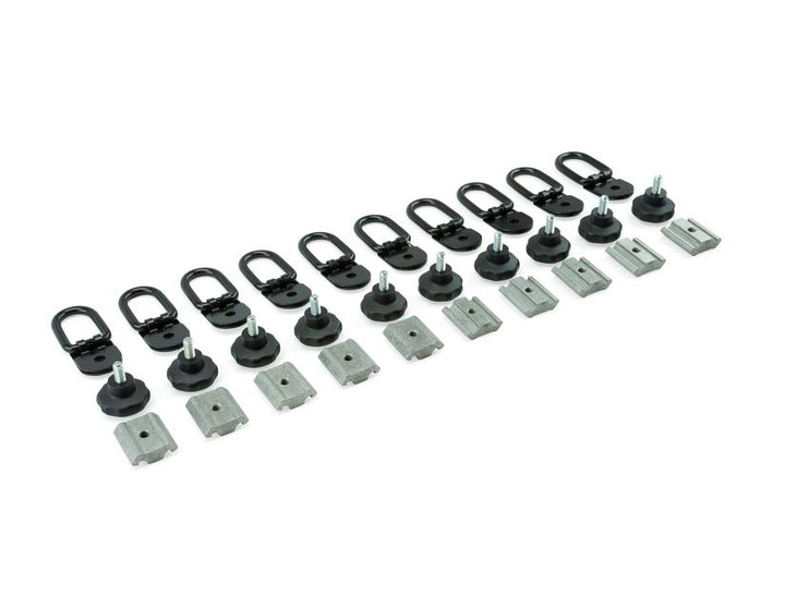 Originale Ford Transit Custom Sistema fermabagagli Blocchi di scorrimento con ganci di ancoraggio
