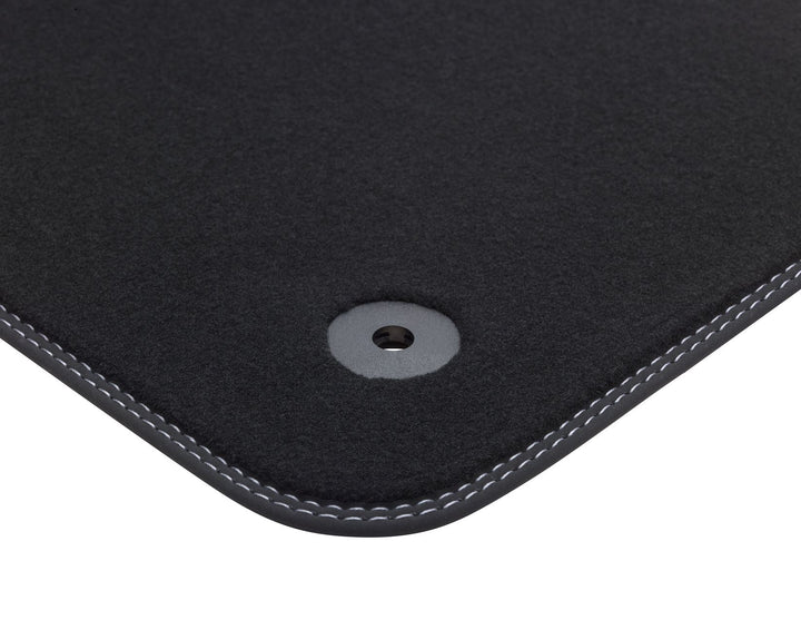 TAPPETINI PREMIUM IN VELLUTO ANTERIORI, NERO