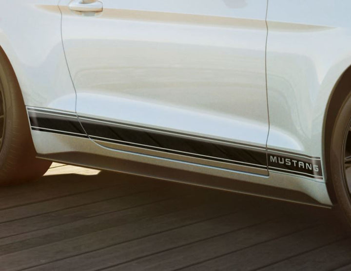 Originale Ford Mustang Strisce laterali tri-bar Ford Performance con scritta Mustang