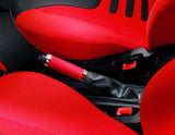 Originale Ford Ka Cuffia freno a mano Sunrise (rosso) con anelli cromati lucidi