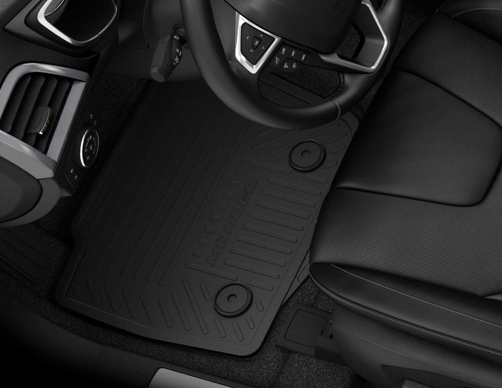 Tappetini Auto In Gomma Per Fiat Multipla Seconda Serie | Kit 4 Pezzi (2 Anteriori + 2 Posteriori) | Antiscivolo E Impermeabili