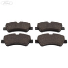 Pastiglie freni posteriori orig. Ford Transit Motorcraft doppie ruote 2006029