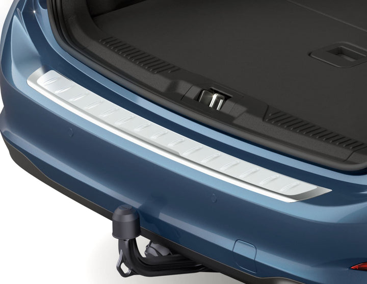 Originale Ford Focus Protezione carico paraurti posteriore piastra in acciaio inossidabile