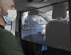 Originale Ford Transit Paratia divisoria flessibile Pannello protettivo