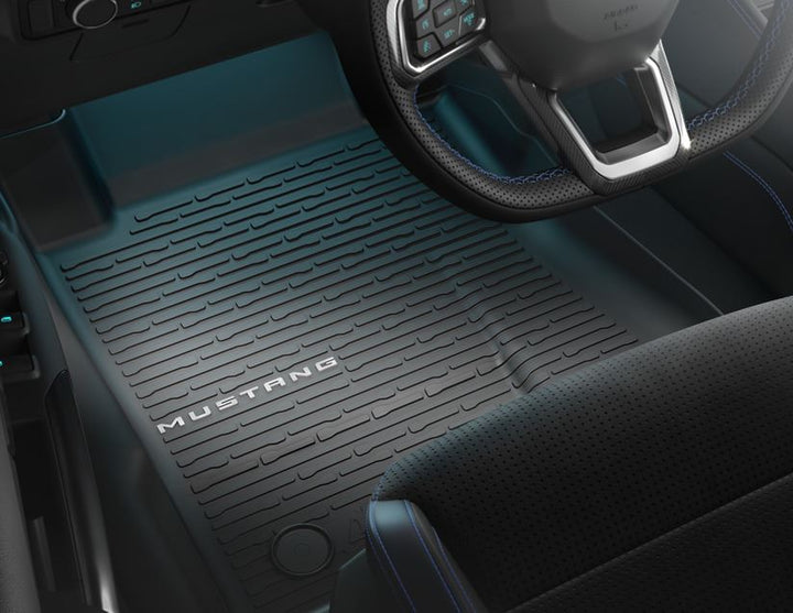 Auto Tappetini per Ford Mustang 2015-2024 LHD, Pelle Impermeabile Antiscivolo Moquette Tappetino, Tutto Tempo Tappeti Set Protezione Interni Accessori,D Black+Red Auto Tappetini per Ford Mustang 2015-2024 LHD, Pelle Impermeabile Antiscivolo Moquette Tappetino, Tutto Tempo Tappeti Set Protezione Interni Accessori,D Black+Red