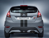 Fiesta 11/2012-06/2017 herpa print* Strisce da gara Over-the-top,nero opaco
