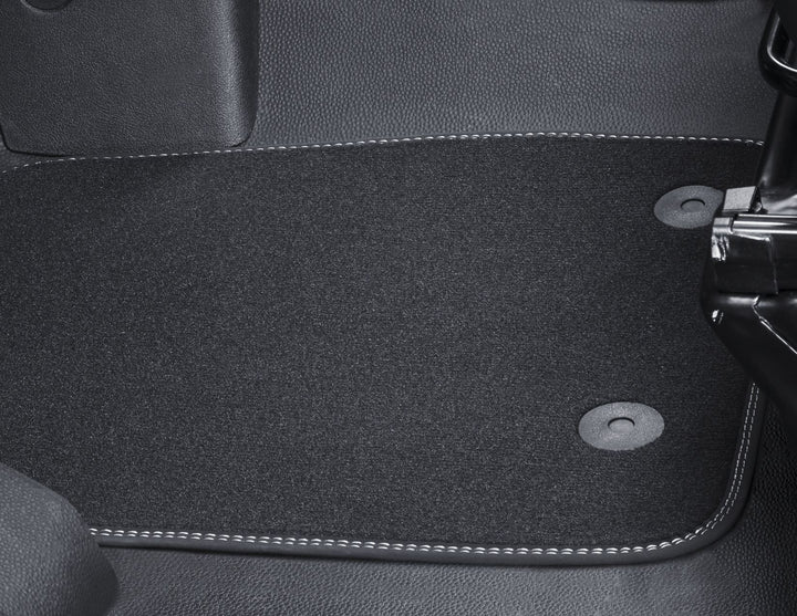 TAPPETINI, MOQUETTE STANDARD ANTERIORI, NERO