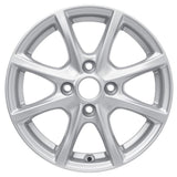 Originale Ford Fiesta/Fiesta Van Cerchi in lega 15" a 10 razze,Sparkle Silver