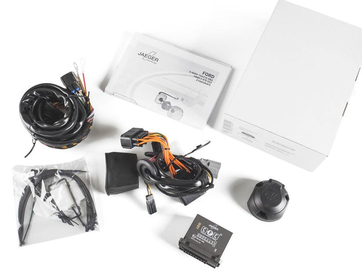JAEGER automotive GmbH* Kit collegamenti elettrici per gancio traino Connettore a 13 poli