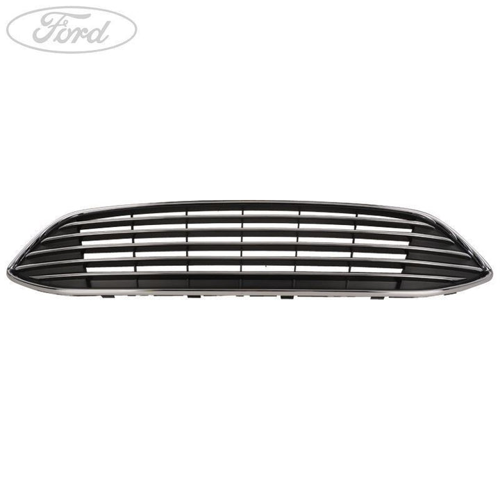 Originale Ford C-Max Griglia Superiore Radiatore Rete Nera Bordo Cromato 2014889