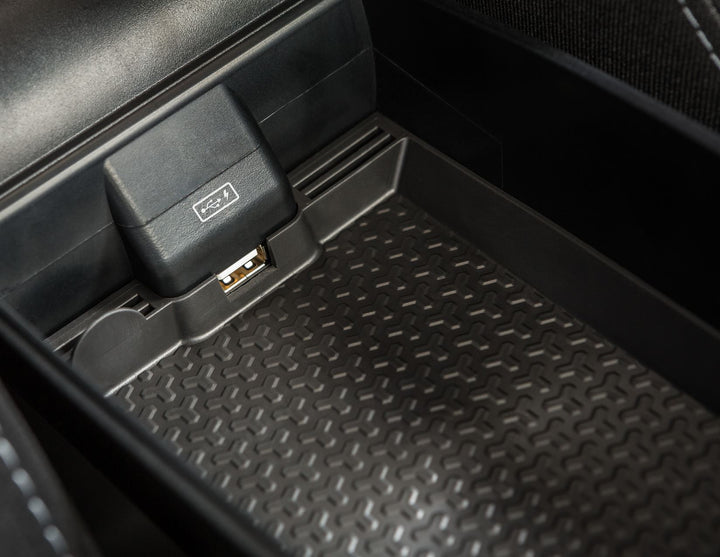 Originale Ford Fiesta/Fiesta Van Bracciolo Con porta USB integrata per caricare la batteria di un dispositivo mobile