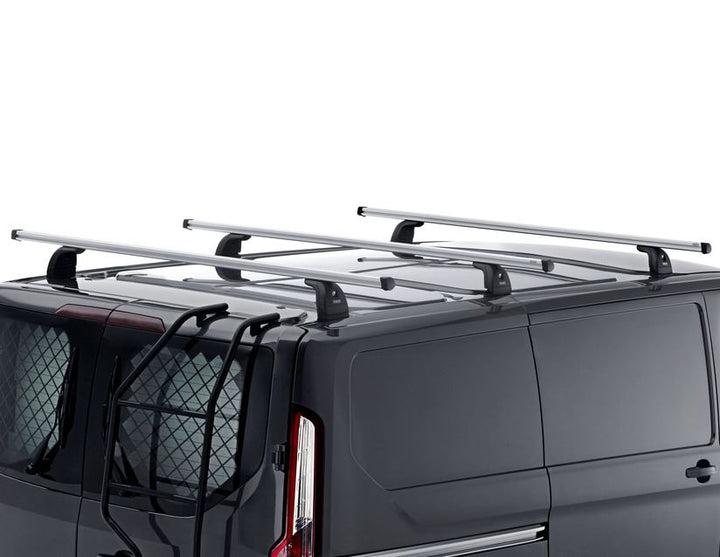 TURTLE Barre Portatutto Crown Per Ford Connect 2013-2021 Versione Corta – Resistenza 250kg, Colore Nero