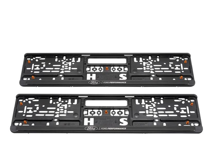 Originale Ford Supporto per la targa nero con logo 
