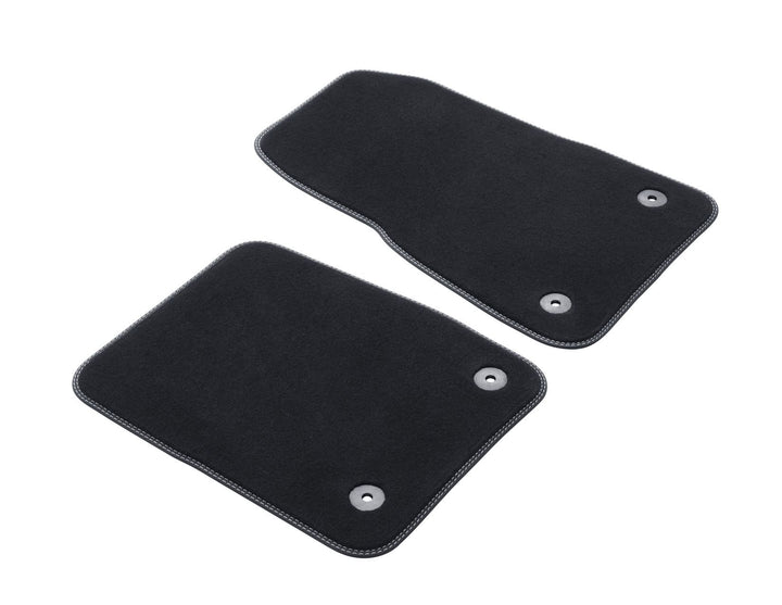 TAPPETINI PREMIUM IN VELLUTO ANTERIORI, NERO