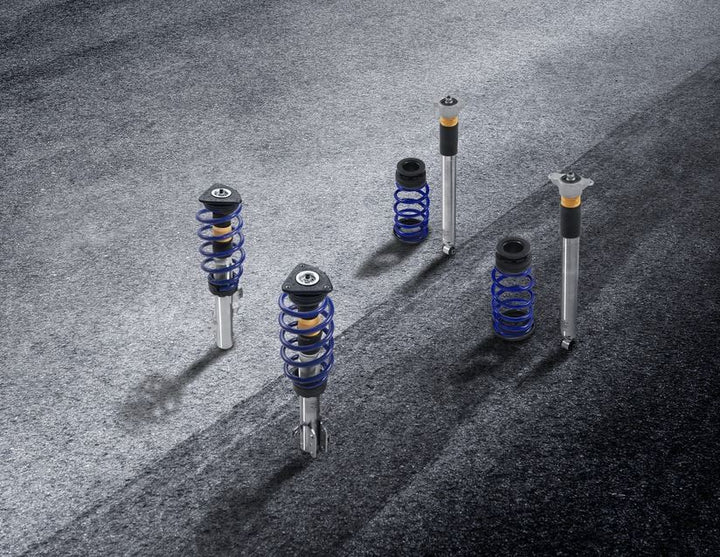 Originale Ford Fiesta Kit di sospensione coilover In acciaio inox con molle verniciate a polvere in colore blu Ford Performance