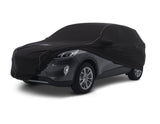 Originale Ford Kuga Copertura protettiva Premium nera con rivestimento bianco e logo Ford ovale bianco