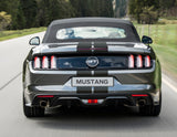 Originale Ford Mustang 03/2018-03/2023 Strisce da gara Over-the-top,nero opaco