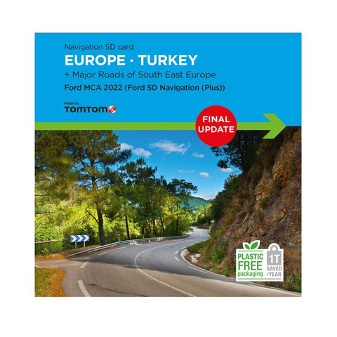TomTom* Aggiornamento mappe per sistema navigazione con touchscreen 7