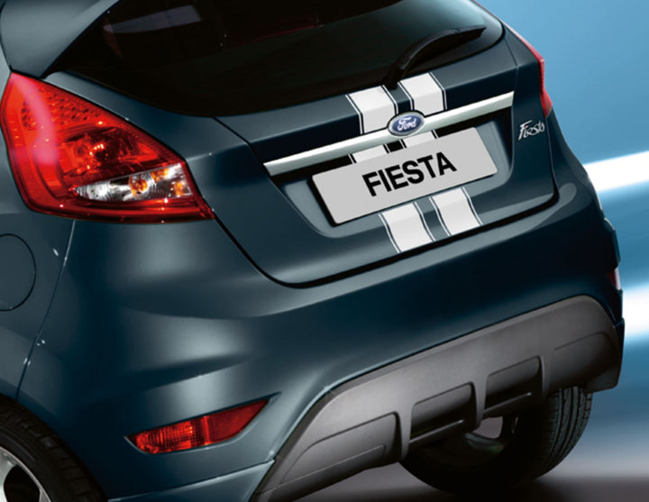 Originale Ford Fiesta Strisce decorative per cofano e porte posteriori,bianco