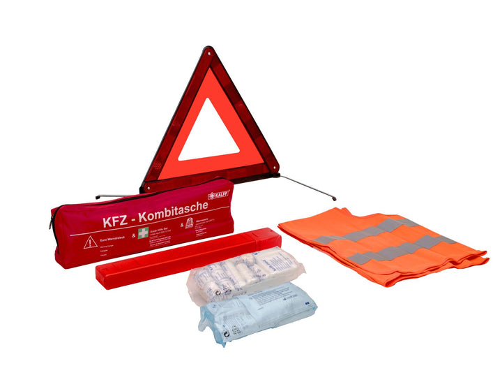 Kalff* Pacchetto di sicurezza borsa in nylon rosso,