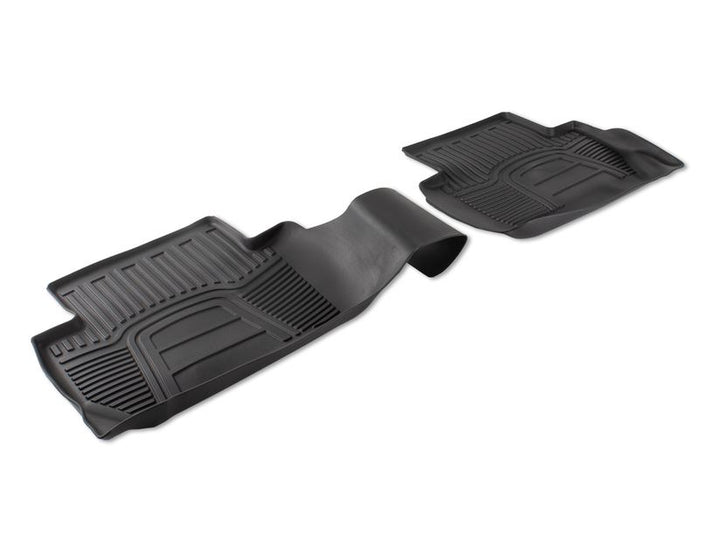 Recambo Tappetini in gomma 3D compatibili con Ford EcoSport | anno di costruzione dal 2012 > | Tappetini in gomma | su misura | con bordo | Nero