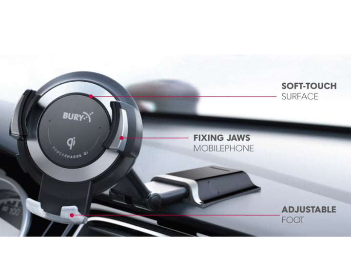 BURY* SISTEMA POWERMOUNT POWERCHARGE QI