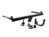 Gancio traino estraibile e kit cablaggio elettrico 13 pin Puma 2019-2024 con connettore OEM