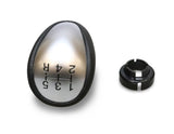 Originale Ford Fiesta/Focus Pomello leva cambio design in pelle nera e alluminio