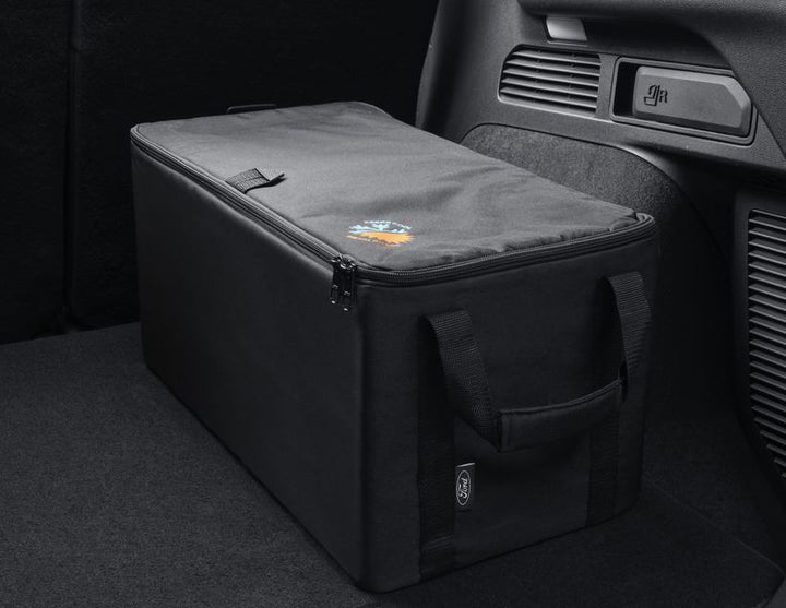 Sistema Box-in-Box per posizionamento all’interno del MegaBox della Ford Puma, o come soluzione di trasporto a sé stante, nero
