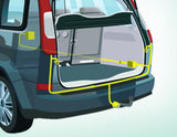 Originale Ford Ranger® Kit collegamenti elettrici per gancio traino Connettore a 13 poli