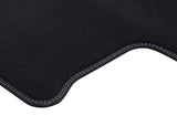 TAPPETINI PREMIUM IN VELLUTO ANTERIORI, NERO