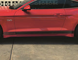 Mustang Strisce laterali tri-bar Ford Performance con scritta Mustang, Matte Black 2018-2023