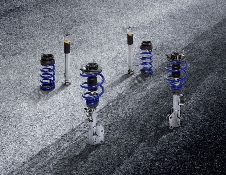 Originale Ford Mustang Kit di sospensione coilover In acciaio inox con molle verniciate a polvere in colore blu Ford Performance